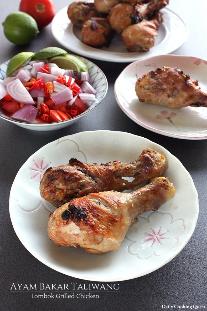 Ayam Bakar Taliwang - Lombok Grilled Chicken