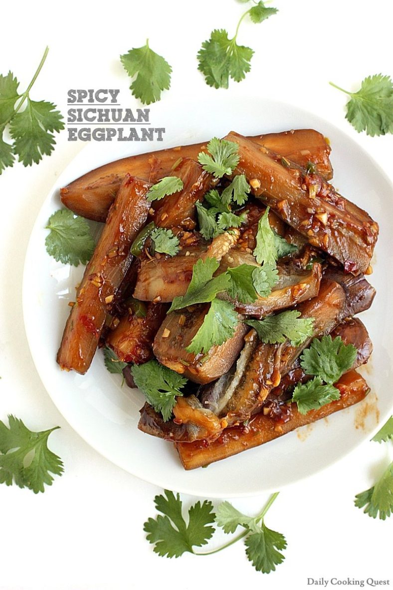 Spicy Sichuan Eggplant