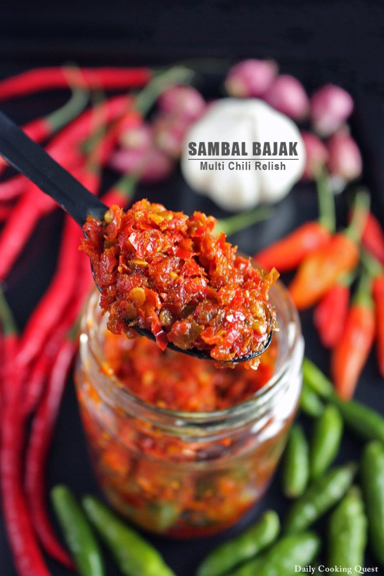 Sambal Bajak - Multi Chili Relish