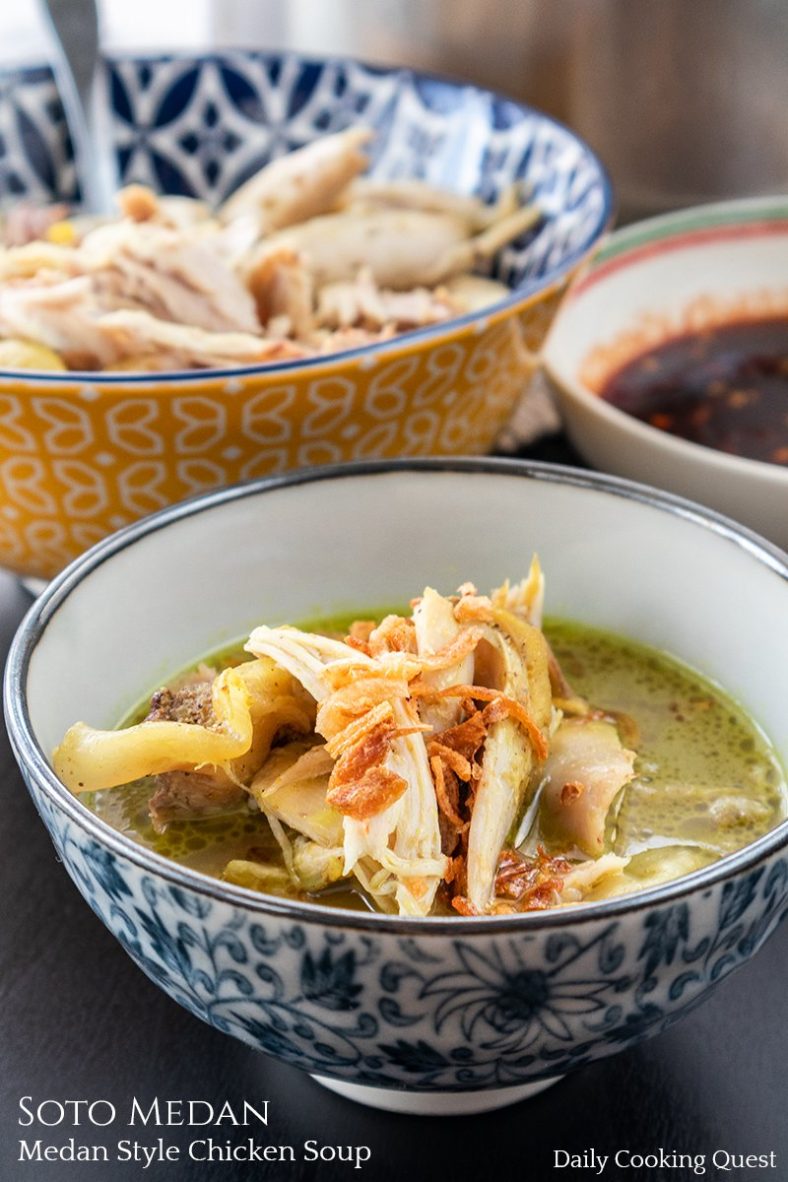 Soto Medan – Medan Style Chicken Soup